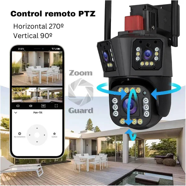 Zoom Guard: Cámara de Seguridad WiFi + CAMARA ESPIA A9