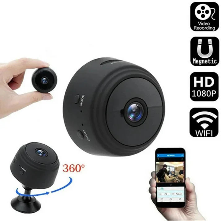 Zoom Guard: Cámara de Seguridad WiFi + CAMARA ESPIA A9