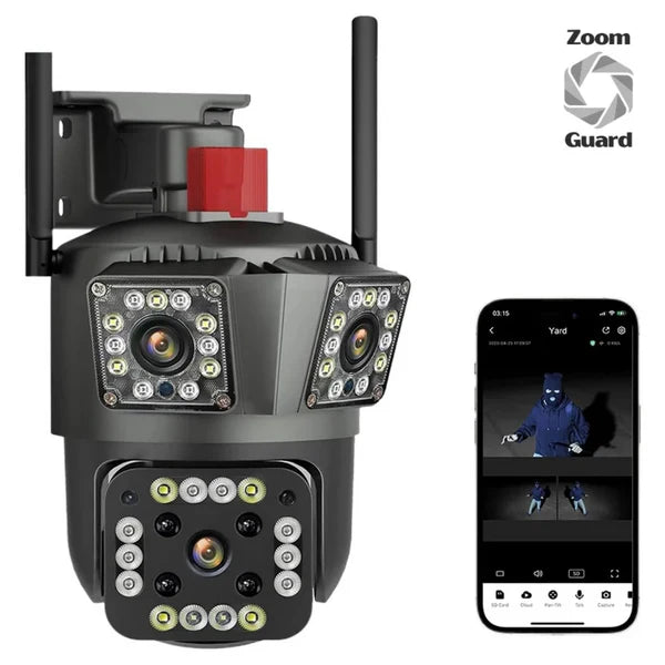 Zoom Guard: Cámara de Seguridad WiFi + CAMARA ESPIA A9
