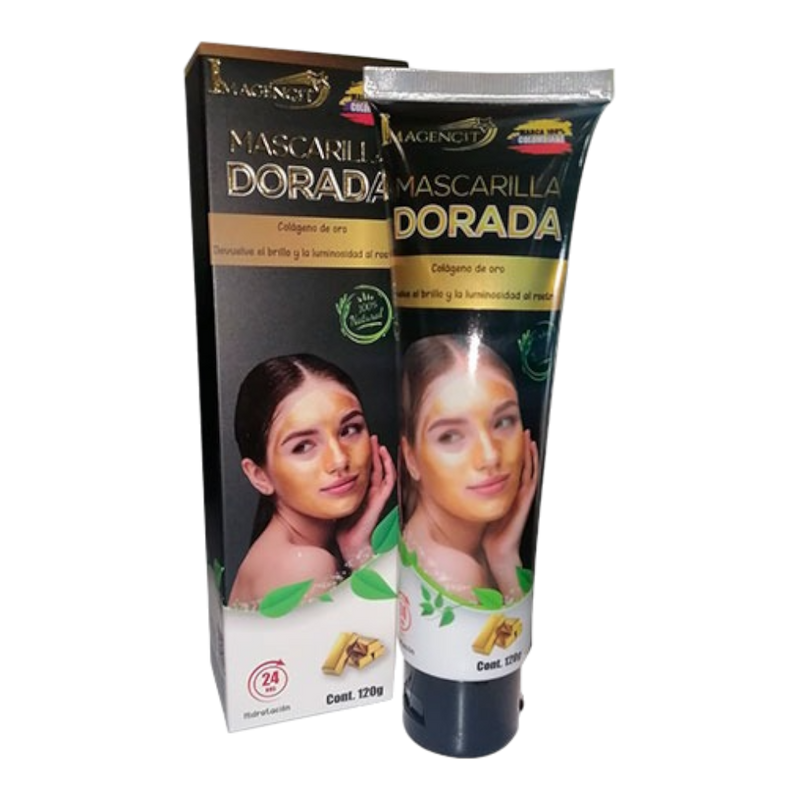 Mascarilla Colágeno de Oro