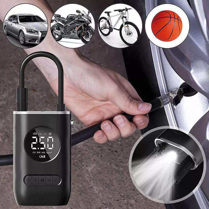 Inflador Multiproposito sirve para Carro/Moto/Pelotas
