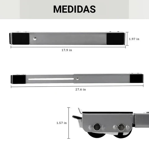Base LAVADORA AJUSTABLE SOPORTE MOVIL